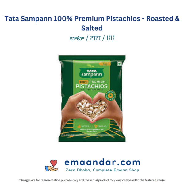 Tata sampann 100% Premium Pistachios - Roasted & Salted