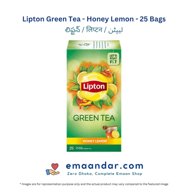 Lipton Green Tea - Honey Lemon - 25 Bags