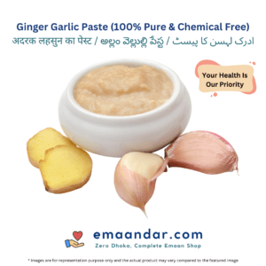 Ginger Garlic Paste (100% Pure & Chemical Free)