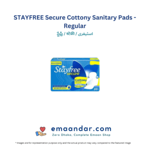 STAYFREE Secure Cottony Sanitary Pads – Regular