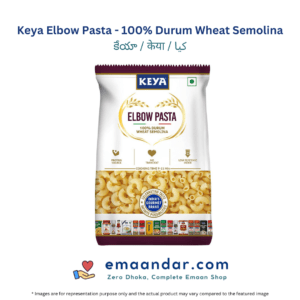 Keya Elbow Pasta – 100% Durum Wheat Semolina – 400 gm