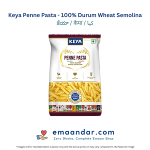 Keya Penne Pasta – 100% Durum Wheat Semolina – 400 gm