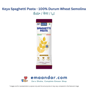 Keya Spaghetti Pasta – 100% Durum Wheat Semolina – 500 gm