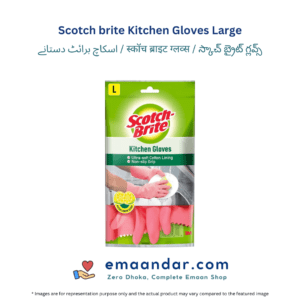 Scotch brite Kitchen Gloves Large – 1 Pc