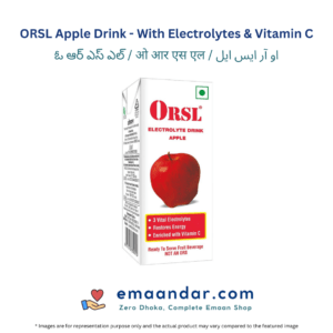 ORSL Apple Drink – With Electrolytes & Vitamin C – 200 ml