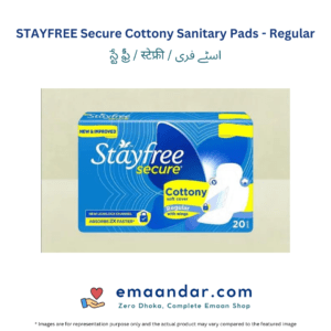 STAYFREE Secure Cottony Sanitary Pads – Regular