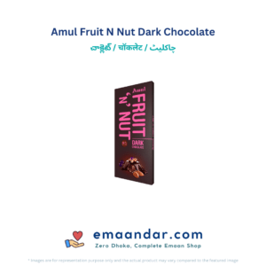 Amul Fruit N Nut Dark Chocolate – 150 gm