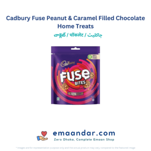 Cadbury Fuse Peanut & Caramel Filled Chocolate Home Treats – 108.5 gm