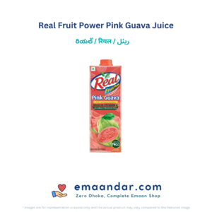 Real Fruit Power Pink Guava Juice – 1 L