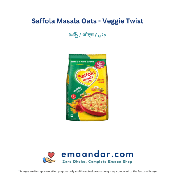 Saffola Masala Oats - Veggie Twist