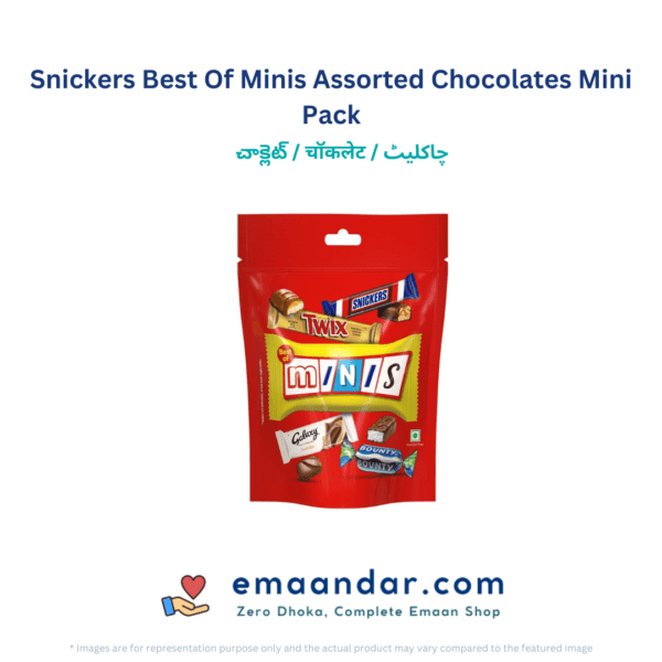 Snickers Best Of Minis Assorted Chocolates Mini Pack